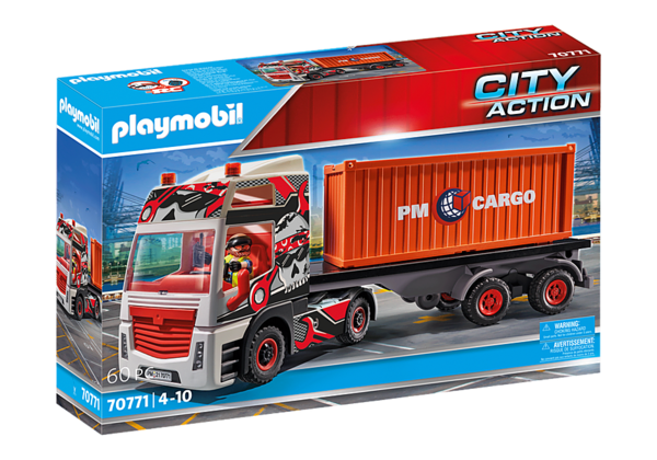 PlaymobilCity Action 70771 Truck met aanhanger