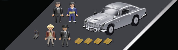 Playmobil Movie Cars 70578 James Bond Aston Martin DB5 - Goldfinger Edition