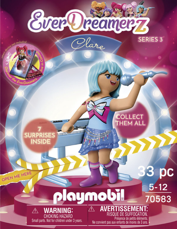 Playmobil EverDreamers 70583 Clare - Music World