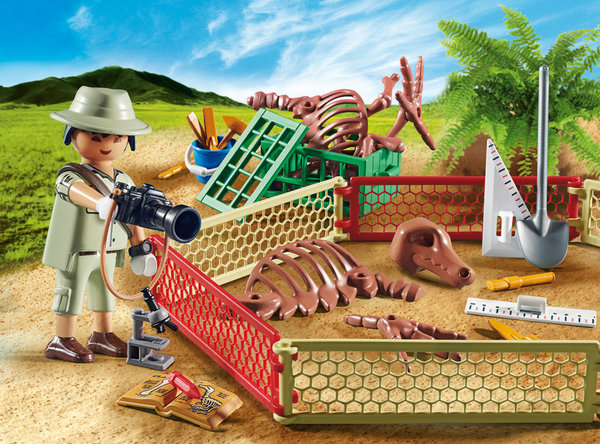 Playmobil Wild Life 70605 Geschenkset 'Paleontholoog'