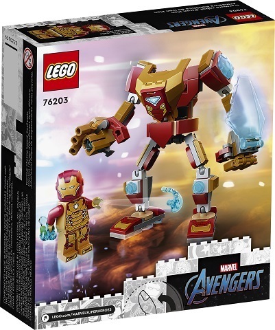 Lego Super Heroes Marvel 76203 Iron Man mechapantser