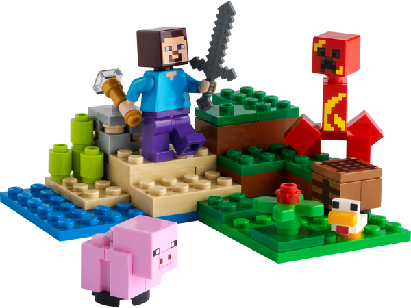 Lego Minecraft 21177 De Creeper™ hinderlaag