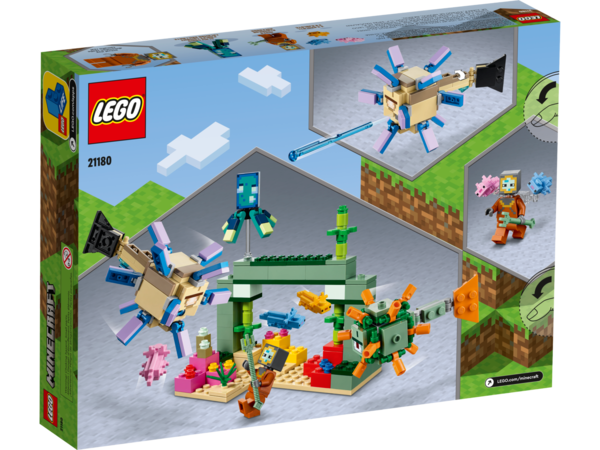Lego Minecraft 21180 De Bewakersstrijd