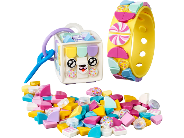 Lego Dots 41944 Snoepkatje - armband tassenhanger