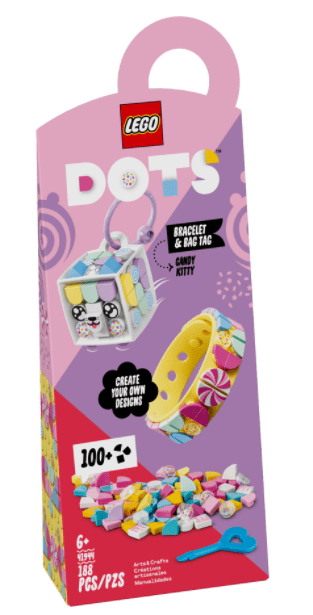 Lego Dots 41944 Snoepkatje - armband tassenhanger