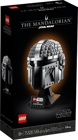 Lego Star Wars 75328 The Mandalorian helm