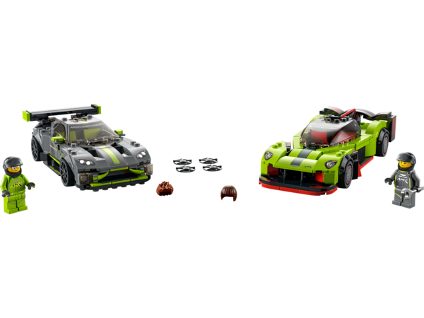 Lego Speed Champions 76910 Aston Martin Valkyrie AMR Pro en Aston Martin Vantage GT3