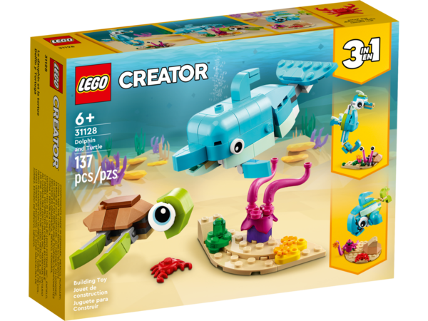 Lego Creator 31128 Dolfijn en schildpad