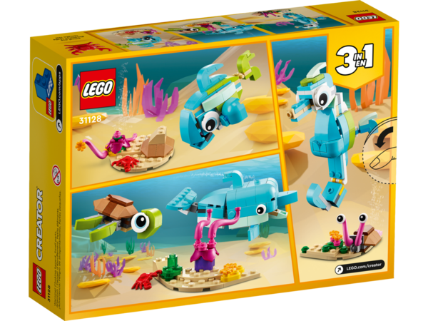 Lego Creator 31128 Dolfijn en schildpad