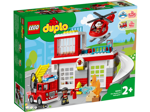 Lego Duplo 10970 Brandweerkazerne &amp; Helikopter