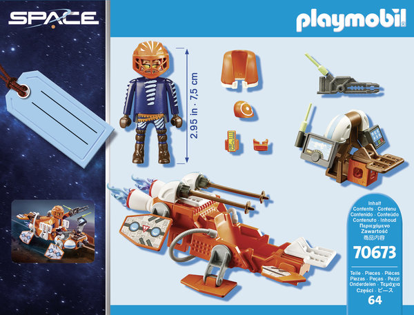 Playmobil Space 70673 Gift set "Space Speeder"