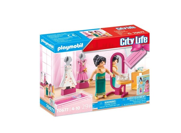 Playmobil City Life 70677 Gift set "Feestelijke modeboetiek"