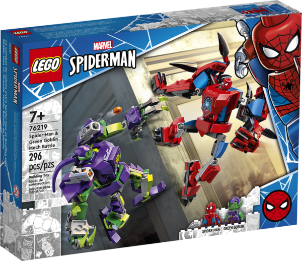 Lego Super Heroes Marvel 76219 Spiderman Spider-Man & Green Goblin mechagevecht