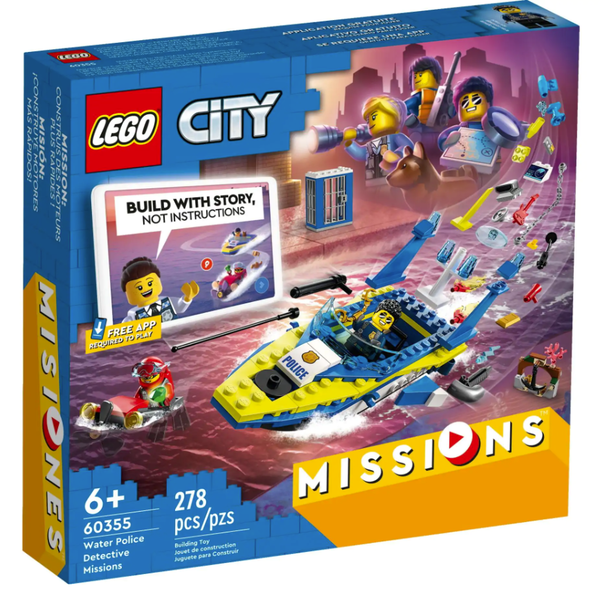 Lego City 60355 Waterpolitie recherchemissies