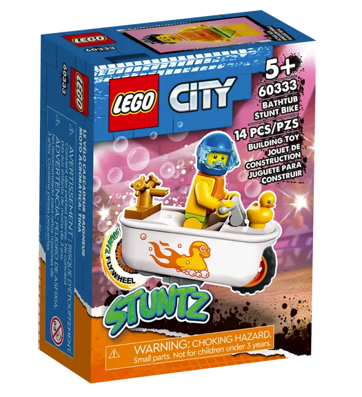 Lego City 60333 Badkuip Stuntmotor