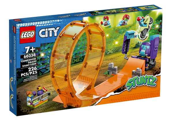 Lego City 60338 Chimpansee stuntlooping