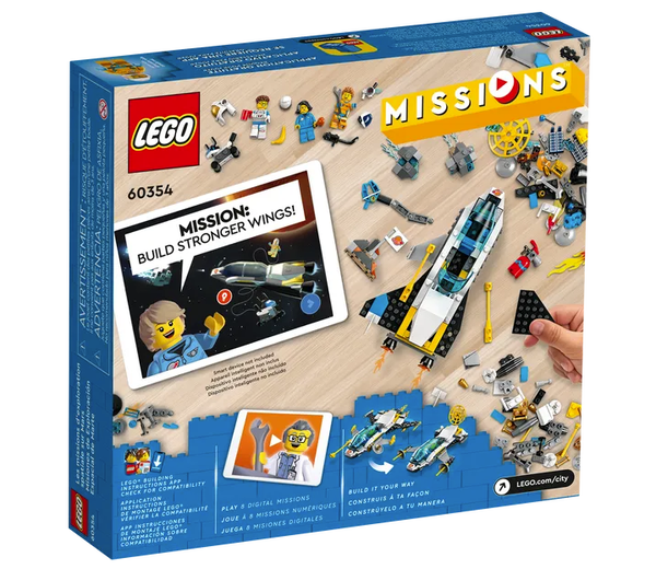 Lego City 60354 Ruimteschip voor verkenningsmissies op Mars