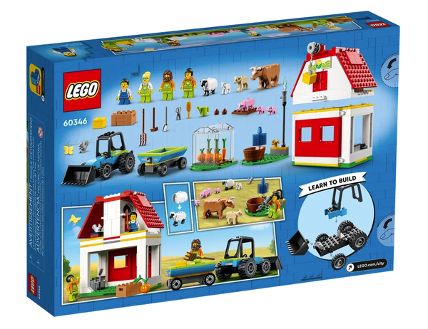 Lego City 60346 Schuur en boerderijdieren