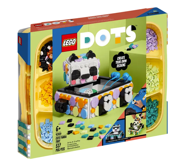 Lego Dots 41959 Schattige panda bakje