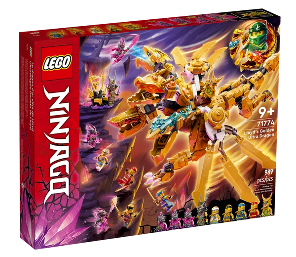 Lego Ninjago 71774 LIoyds Gouden Ultra Draak