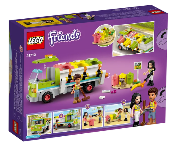 Lego Friends 41712 recycle vrachtwagen
