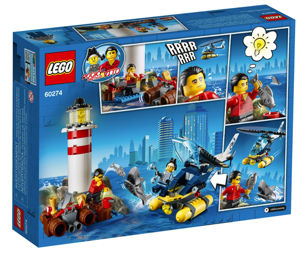 Lego City 60274 Elite Politie vuurtoren aanhouding
