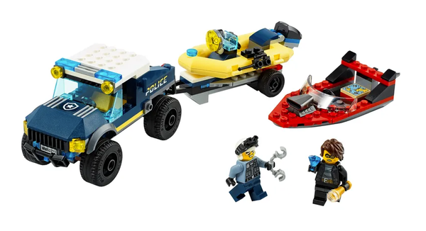 Lego City 60272 Elite politieboot transport