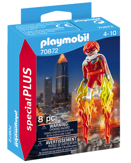 Playmobil City Life 70872 Superheld