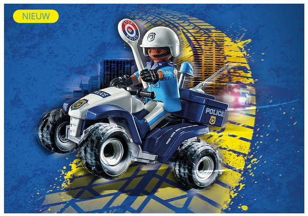 Playmobil City Action 71092 Politie - Speed Quad