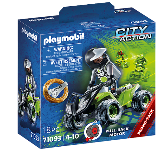 Playmobil City Action 71093 Racers - Speed Quad
