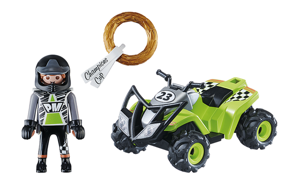 Playmobil City Action 71093 Racers - Speed Quad