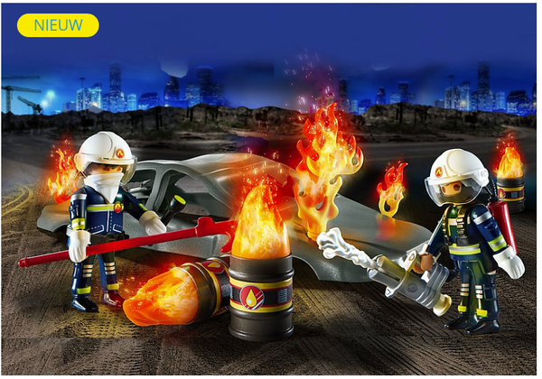 Playmobil City Action 70907 Starterpack brandweeroefeningen