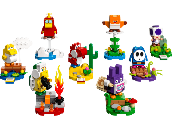 Lego Super Mario serie 5 complete serie (voorverkoop Augustus)