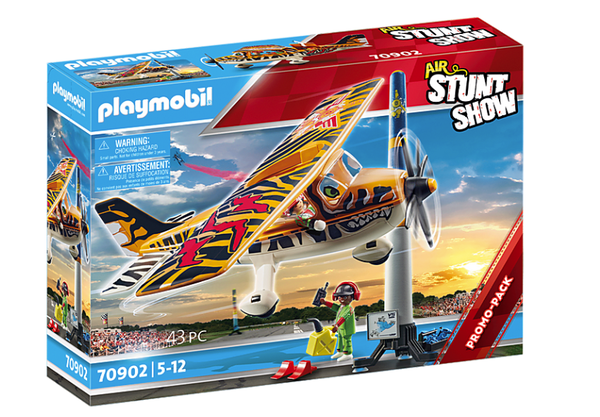 Playmobil Stunshow 70902 Air Stuntshow Propellorvliegtuig 'Tiger'