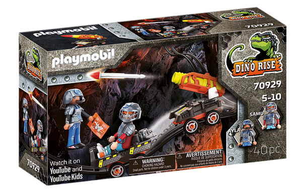 Playmobil Dino Rise 70929 Mine raket kart