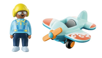 Playmobil 1.2.3 Vliegtuig 71159