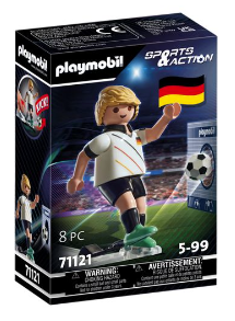 Playmobil Sports+Action 71121 Voetballer Duitsland