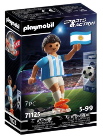 Playmobil Sports+Action 71125 Voetballer Argentinië