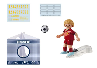 Playmobil Sports+Action 71128 Voetballer België