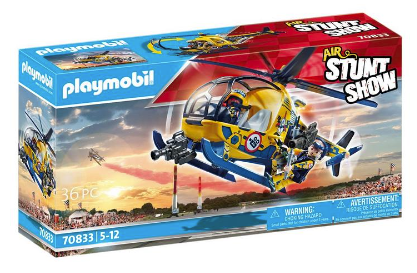 Playmobil Air Stuntshow 70833 Filmploeghelikopter