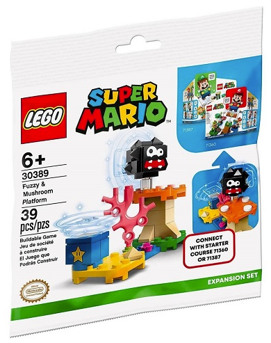 Lego Super Mario 30389 Fuzzy & Mushroom Platform