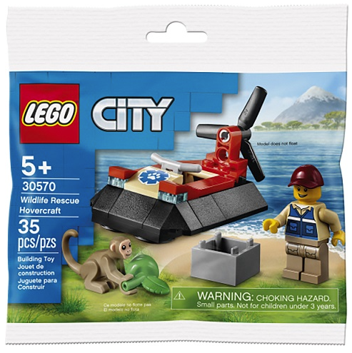 Lego City 30570 Wildlife Rescue Hovercraft