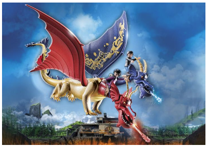 Playmobil Dragons: The Nine Realms 71080 Wu & Wei met Jun