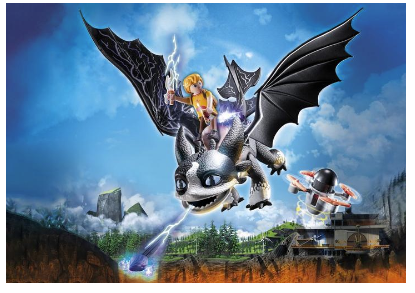 Playmobil Dragons: The Nine Realms 71081 Thunder & Tom