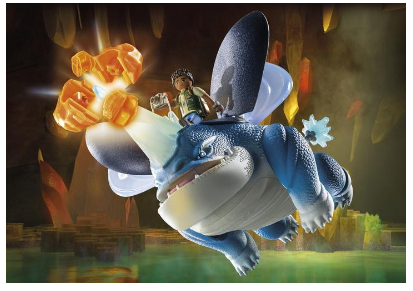 Playmobil Dragons: The Nine Realms 71082 Plowhorn & D'Angelo