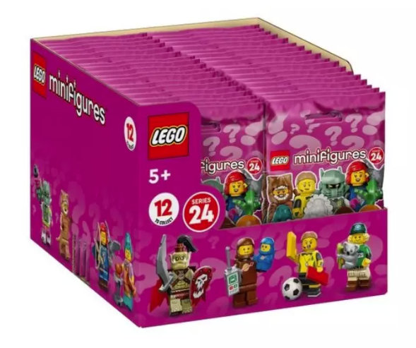 Lego Minifigures 71037  Serie 24 complete  Doos