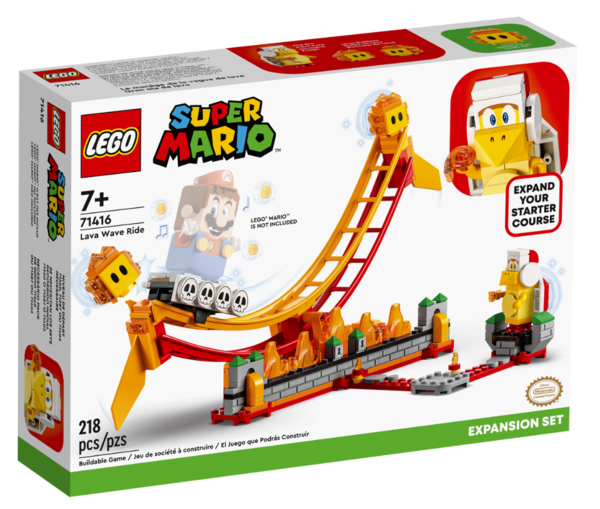 Lego Super Mario 71416 Uitbreidingsset: Rit Over Lavagolven