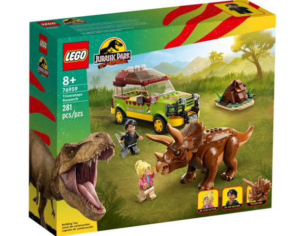 Lego Jurassic World 76959 Triceraptops onderzoek