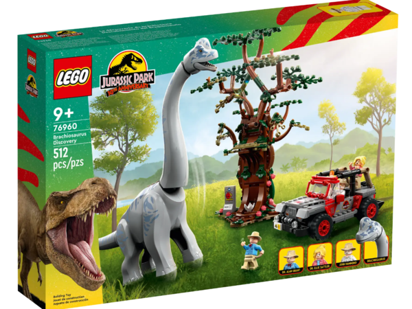 Lego Jurassic World 76960 Brachiosaurus ontdekking