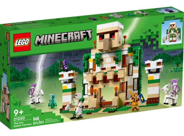 Lego Minecraft 21250 Het ijzergolemfort